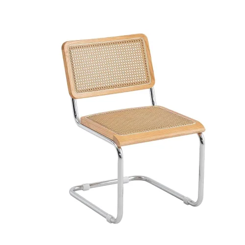 CADEIRA WEBSTER RATTAN PL COR NATURAL