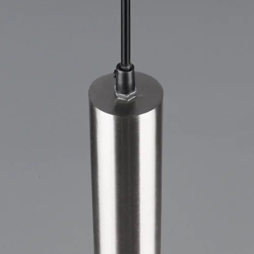 CANDEEIRO DE TECTO 1 LUZ METAL NÍQUEL MATE SULLIVAN