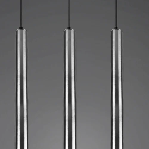 CANDEEIRO DE TECTO 4 LUZES NÍQUEL METAL MATE SULLIVAN