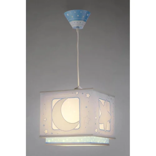 Candeeiro Infantil Lua Azul para bebês, meninas e meninos | Lúzete