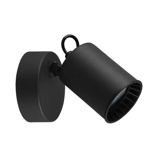 HOLOFOTE 1 LUZ METAL PRETO GU10 WERNER 2