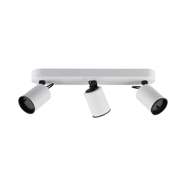 HOLOFOTES 3 LUZES METAL BRANCO GU10 WERNER