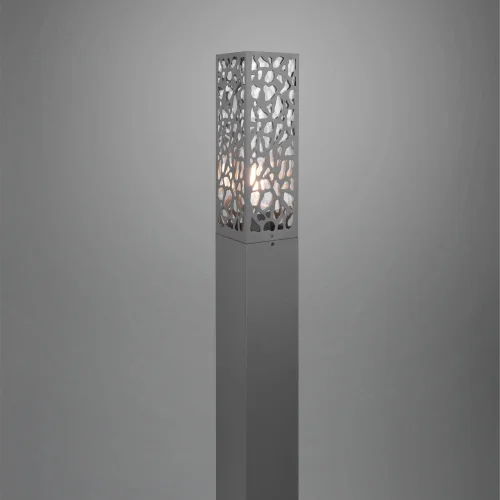 PÓLO EXTERIOR DE AÇO ANTRACITE E27 IP44 100 CM JACARANDA