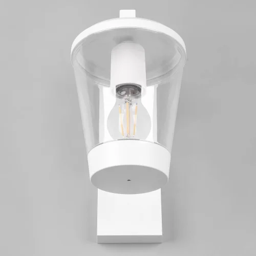 APLIQUE EXTERIOR BRANCO E27 IP44 LOTUS