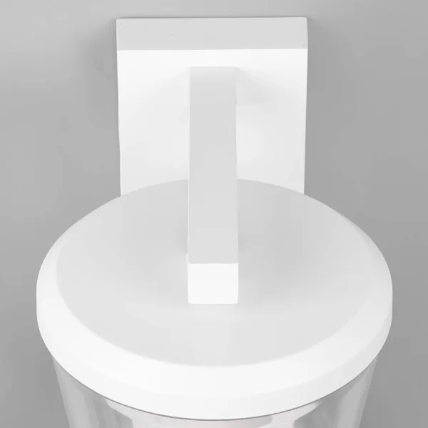 APLIQUE EXTERIOR BRANCO E27 IP44 LOTUS