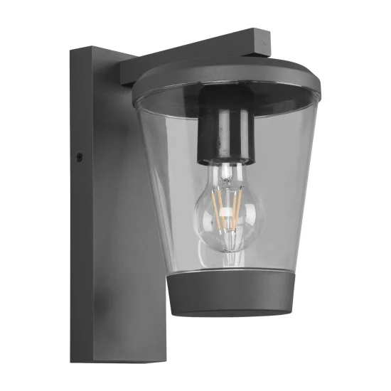 APLIQUE EXTERIOR ANTRACITA E27 IP44 LOTUS 2