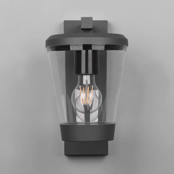 APLIQUE EXTERIOR ANTRACITA E27 IP44 LOTUS