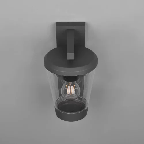 APLIQUE EXTERIOR ANTRACITA E27 IP44 LOTUS