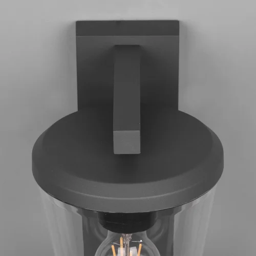 APLIQUE EXTERIOR ANTRACITA E27 IP44 LOTUS