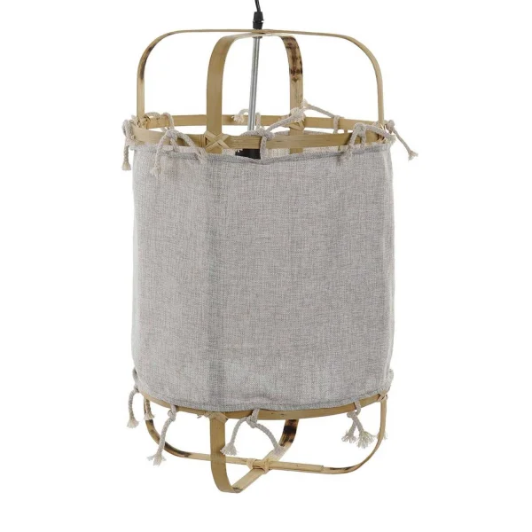 CANDEEIRO DE BAMBU POLIESTER NATURAL AZUMI CANDEEIRO DE BAMBU POLIESTER NATURAL AZUMI