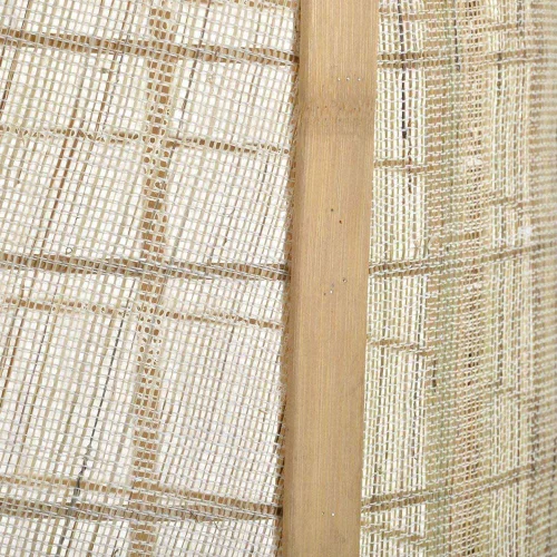 CANDEEIRO DE TECTO EM BAMBU E LINHO NATURAL KEIKO