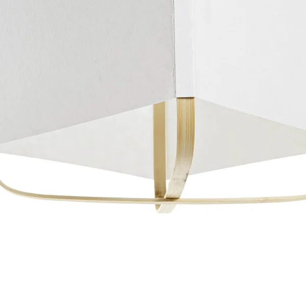 CANDEEIRO DE TECTO DE BAMBU Y POLIESTER NATURAL KIMO