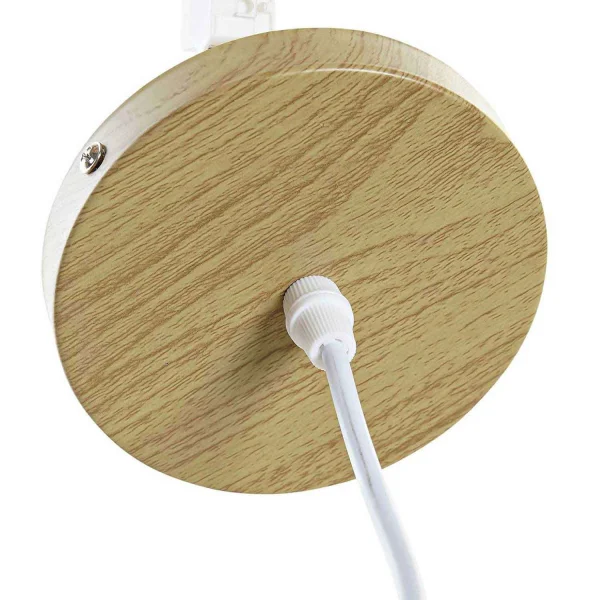 CANDEEIRO DE TECTO DE BAMBU Y POLIESTER NATURAL KIMO