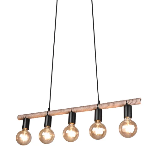 CANDEEIRO DE TECTO 5 LUZES DEWA