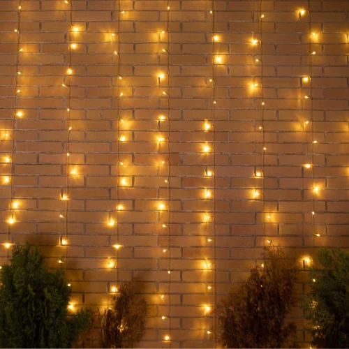 GUIRNALDA CORTINA 3X2M EXTERIOR 400