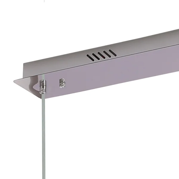 LÁMPARA DE TECHO 3 LUCES BASE RECTANGULAR CROMO MAVERICK