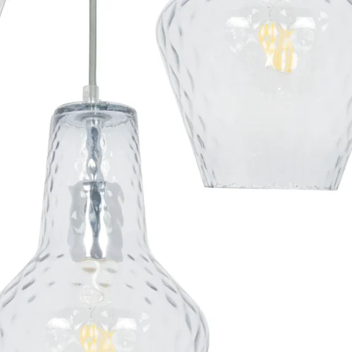 LÁMPARA DE TECHO 3 LUCES Ø 43 CM CROMO MAVERICK