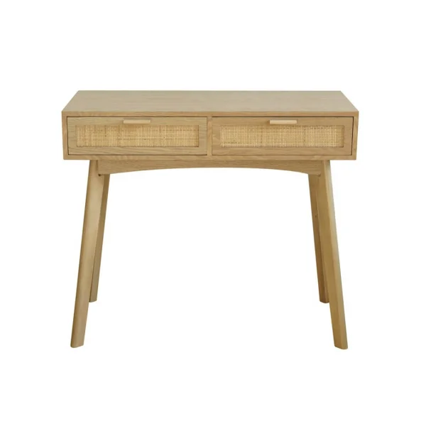 CONSOLA ESCRITORIO NATURAL LEIF