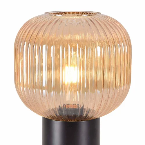 CANDEEIRO DE MESA COM ABAJUR ÂMBAR Ø20 E27 SHELBY