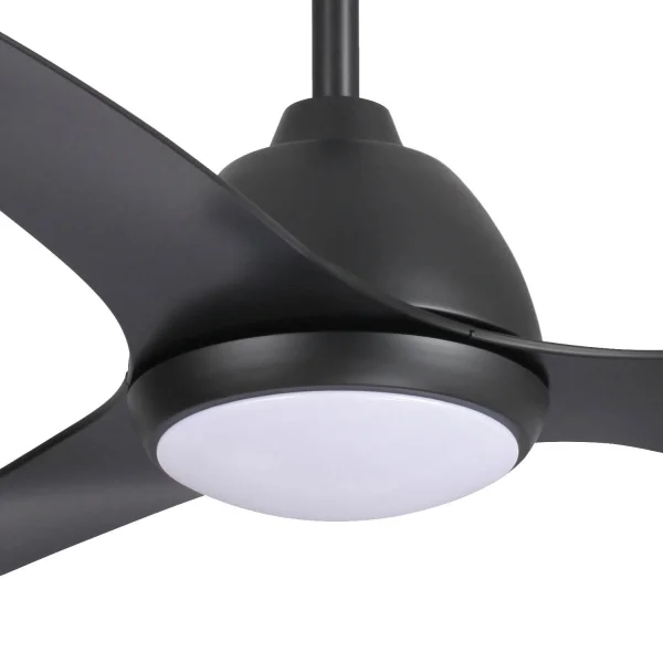 VENTILADOR DE TECTO LED 18 W REGULÁVEL PRETO LEIDE