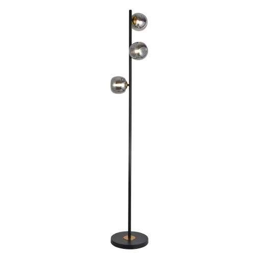 CANDEEIRO DE PISO 3 LUZES FERRO BRONZE/PRETO NICOLETTA CANDEEIRO DE PISO 3 LUZES FERRO BRONZE/PRETO NICOLETTA