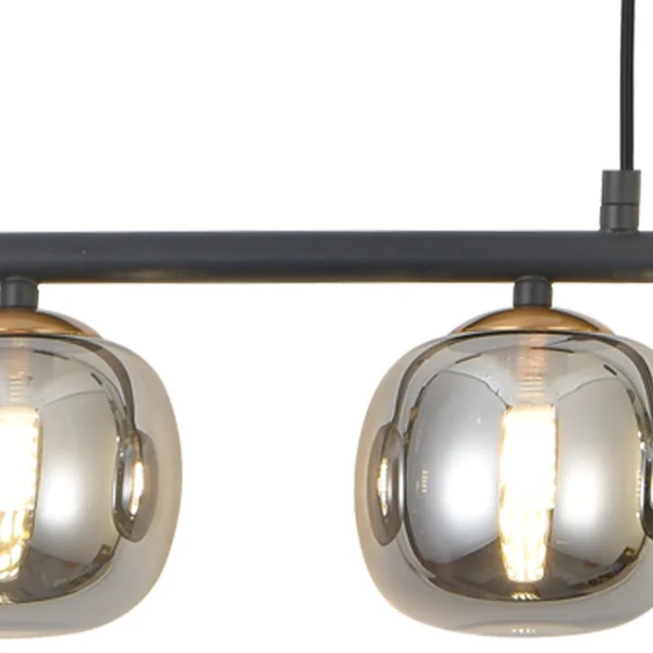 CANDEEIRO DE TECTO 5 LUZES FERRO BRONZE/PRETO NICOLETTA CANDEEIRO DE TECTO 5 LUZES FERRO BRONZE/PRETO NICOLETTA