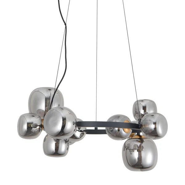 CANDEEIRO DE TECTO 11 CANDEEIROS DE FERRO BRONZE/PRETO NICOLETTA CANDEEIRO DE TECTO 11 CANDEEIROS DE FERRO BRONZE/PRETO NICOLETTA