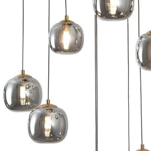 CANDEEIRO DE TECTO 16 LUZES BRONZE/PRETO DE FERRO NICOLETTA CANDEEIRO DE TECTO 16 LUZES BRONZE/PRETO DE FERRO NICOLETTA