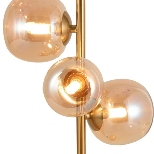 CANDEEIRO DE MESA 3 LUZES FERRO DOURADO NICOLETTA CANDEEIRO DE MESA 3 LUZES FERRO DOURADO NICOLETTA