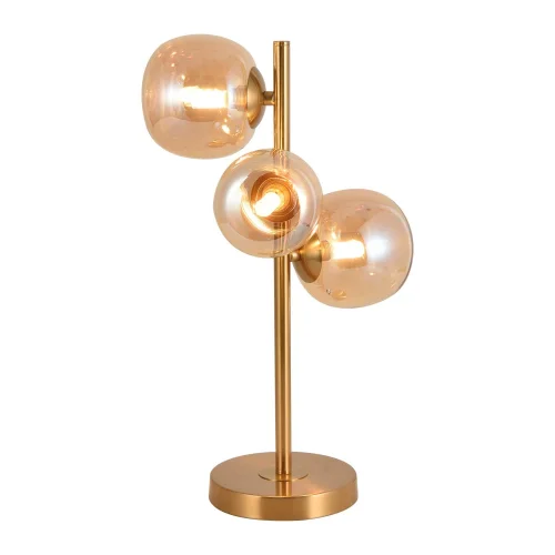 CANDEEIRO DE MESA 3 LUZES FERRO DOURADO NICOLETTA CANDEEIRO DE MESA 3 LUZES FERRO DOURADO NICOLETTA