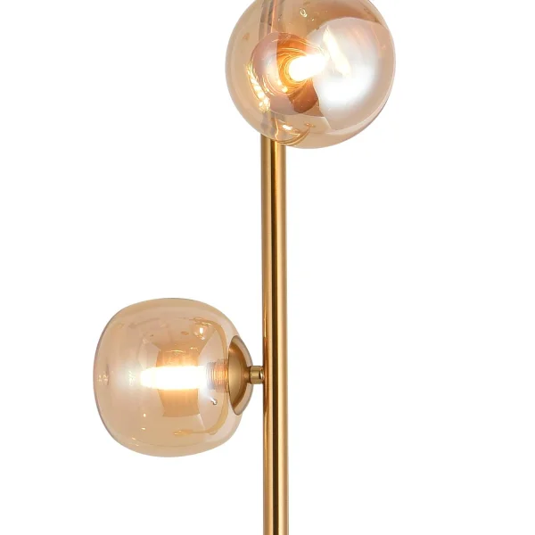 CANDEEIRO DE PÉ 3 LUZES FERRO DOURADO NICOLETTA CANDEEIRO DE PÉ 3 LUZES FERRO DOURADO NICOLETTA