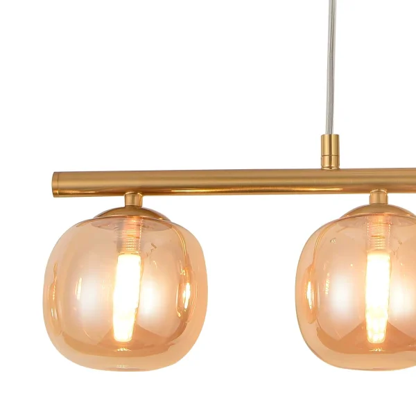 CANDEEIRO DE TECTO 4 LUZES FERRO DOURADO NICOLETTA CANDEEIRO DE TECTO 4 LUZES FERRO DOURADO NICOLETTA