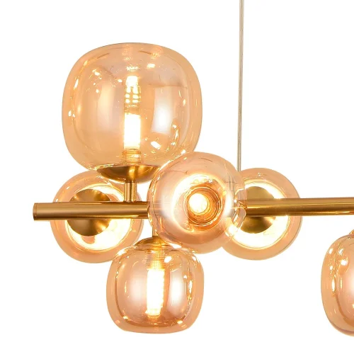 CANDEEIRO DE TECTO 8 LUZES FERRO DOURADO NICOLETTA CANDEEIRO DE TECTO 8 LUZES FERRO DOURADO NICOLETTA