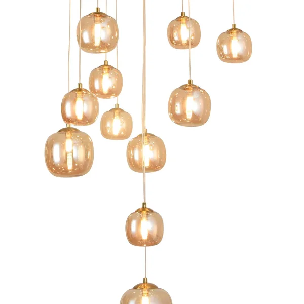 CANDEEIRO DE TECTO 16 LUZES FERRO PRETO/BRONZE NICOLETTA CANDEEIRO DE TECTO 16 LUZES FERRO PRETO/BRONZE NICOLETTA