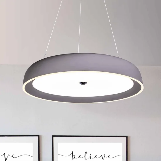 LÂMPADA DE TETO LED PICTOR DIMMABLE DE 57W COM CONTROLE DE 50CM