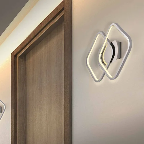 LÂMPADA DE PAREDE LED MELCHOR 24W 4000K CROMADO