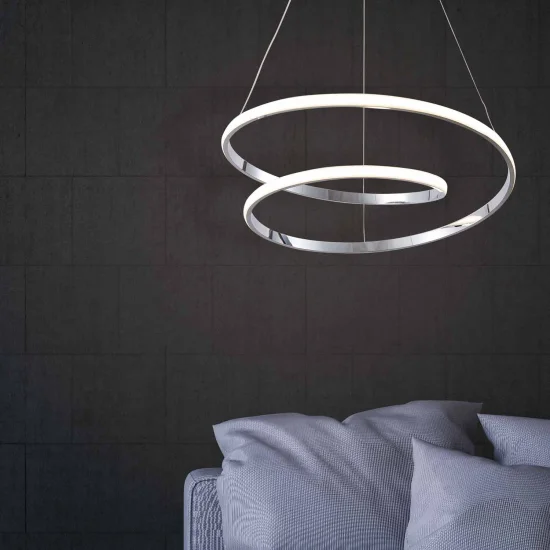 LÂMPADA DE TETO LED GAEL 49W 4000K CROMADO