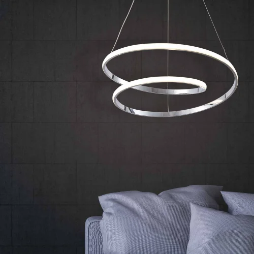 LÂMPADA DE TETO LED GAEL 49W 4000K CROMADO