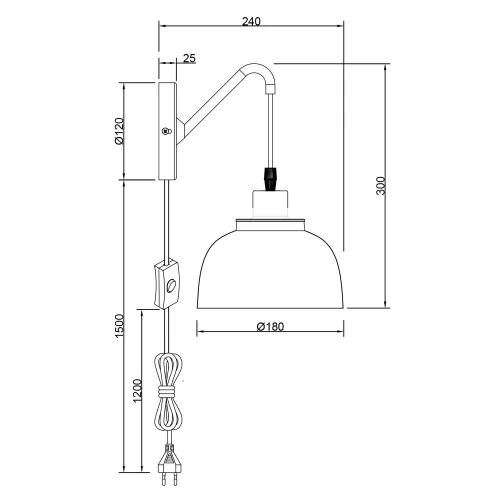 CANDEEIRO DE PAREDE PORTOBELLO CANDEEIRO DE PAREDE PORTOBELLO