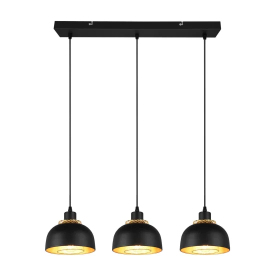 CANDEEIRO DE TECTO 3 LUZES PORTOBELLO