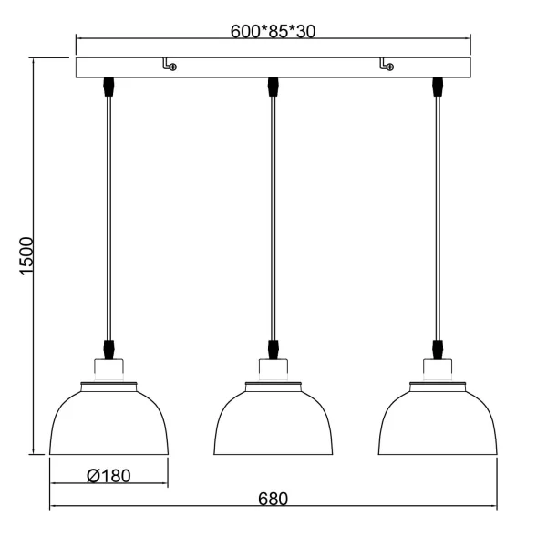 CANDEEIRO DE TECTO 3 LUZES PORTOBELLO CANDEEIRO DE TECTO 3 LUZES PORTOBELLO