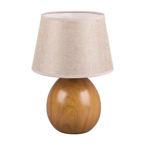 CANDEEIRO DE MESA SPLENDOUR 24CM IMITAÇÃO MADEIRA