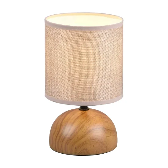 CANDEEIRO DE MESA JOEL IMITAÇÃO MADEIRA 2