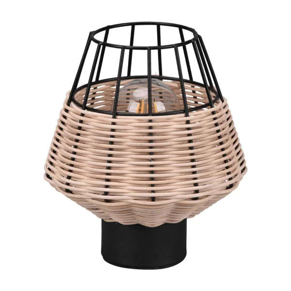 CANDEEIRO DE MESA EM ROTIM NATURAL GALADRIEL