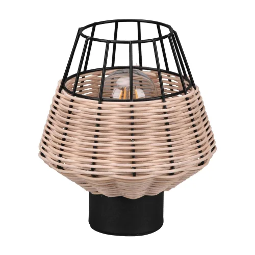 CANDEEIRO DE MESA EM ROTIM NATURAL GALADRIEL