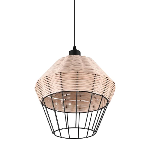 CANDEEIRO DE TECTO DE ROTIM NATURAL Ø 30 CM GALADRIEL