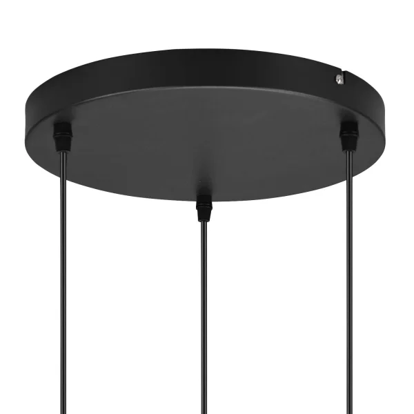 CANDEEIRO DE TECTO 3 LUZES RATTAN NATURAL GALADRIEL