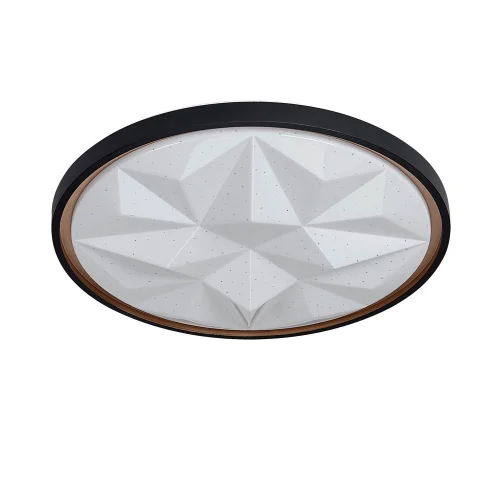 PLAFÓN LED 38W PW LED REGULABLE NEGRO ORO PRISMA TELLUS