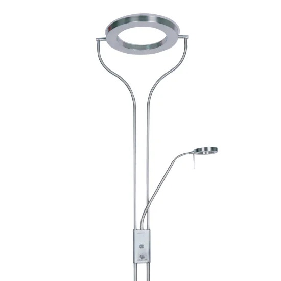 CARROSSEL DE LED 20W LÂMPADA DE NÍQUEL DE CETIM