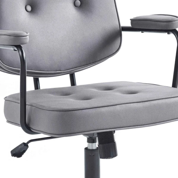 CADEIRA DE ESCRITÓRIO COM RODAS ANTRACITE DELTA